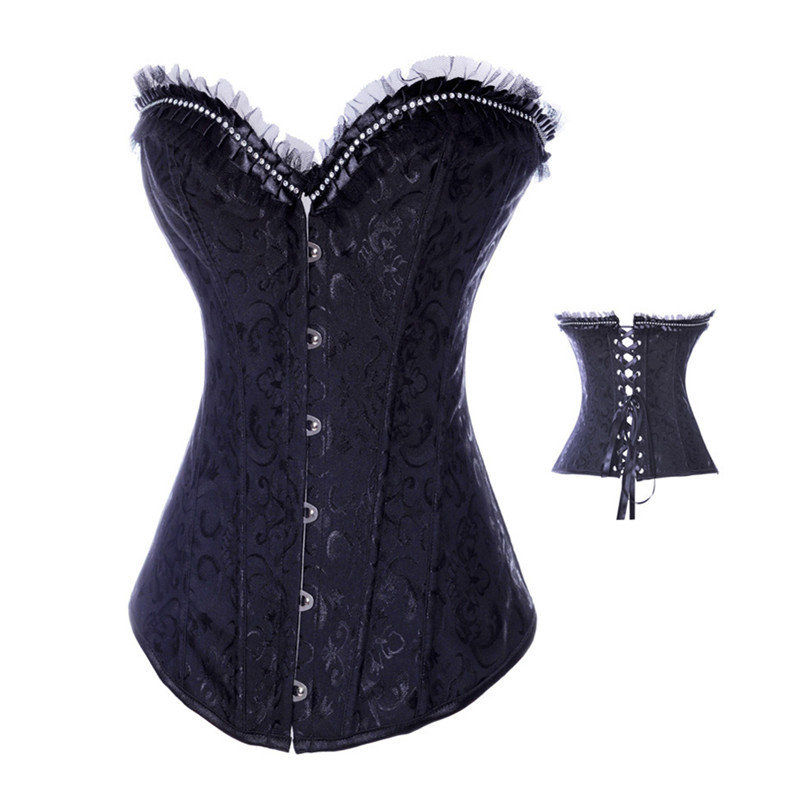Boning Corset Steel - Korset berlian imitasi baru korset bertulang