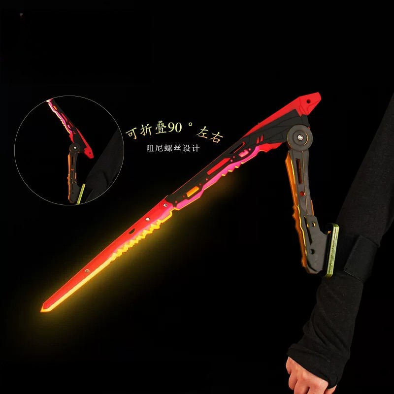Cosplay Prop Knife - Pedang Katana Mantis Cyberpunk Anime, Pedang