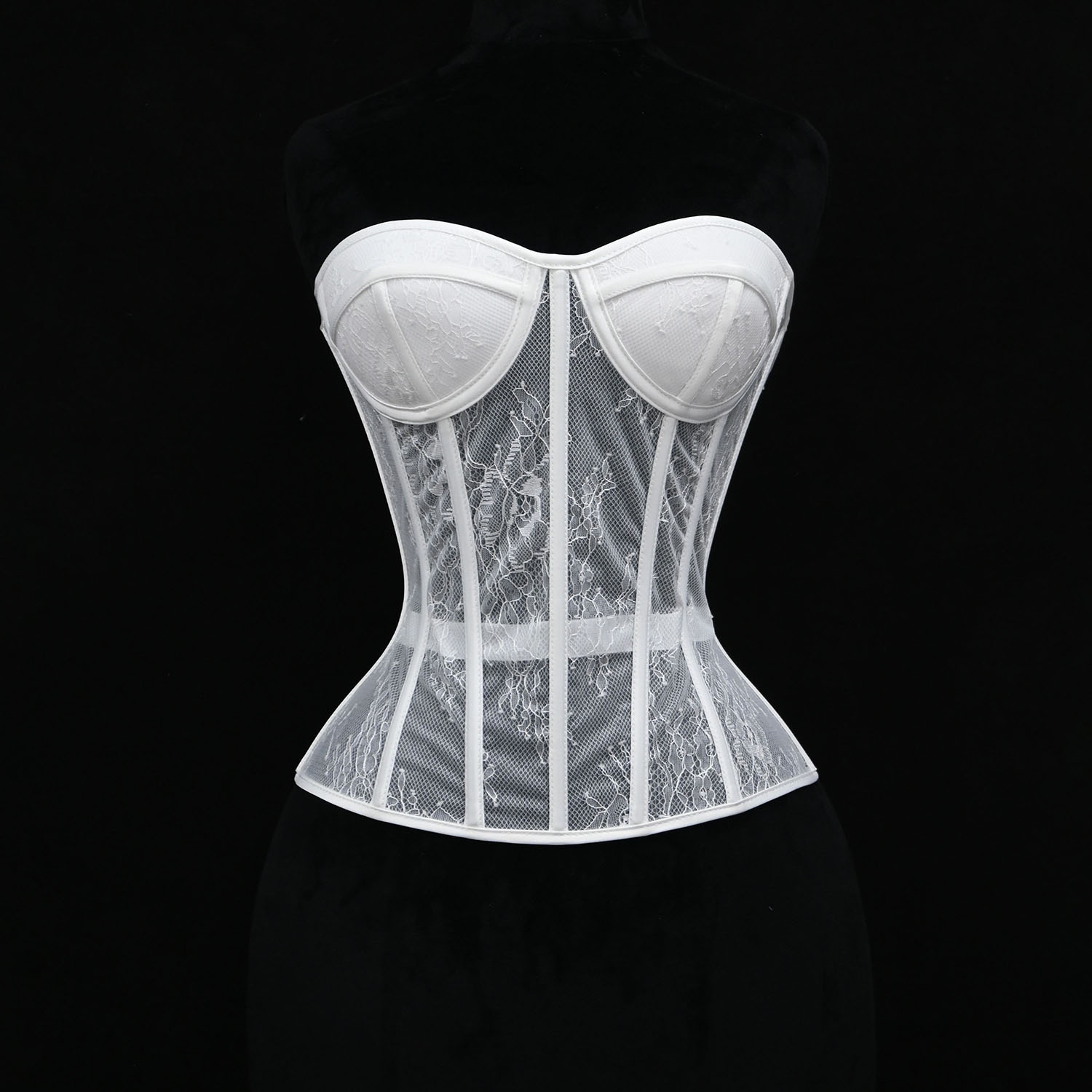 Boning Corset Steel - Korset Tulang Baja Wanita Berongga Tanpa