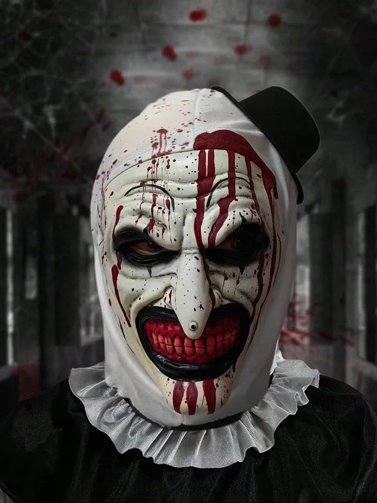 Briar Cosplay Prop - Topeng Halloween Menyeramkan Topeng Badut Latex