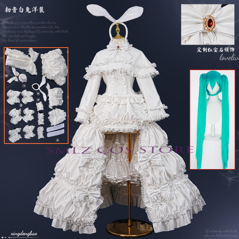 Prop De Cosplay - Kostum Anime Cosplay MikuuU Kelinci 2026