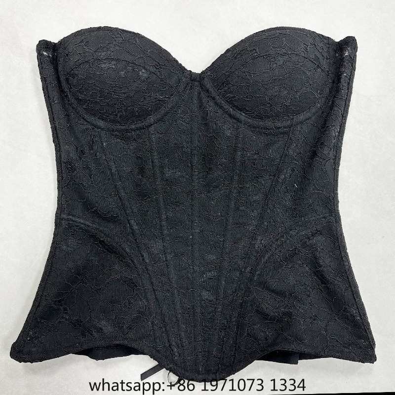 Boning Corset Steel - Korset Wanita Berenda Mewah Model Bustier