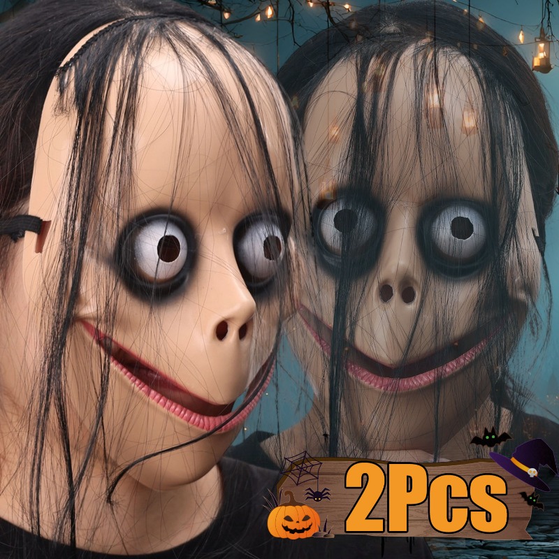 Briar Cosplay Prop - Topeng Badut Jahat Halloween Yang Menyeramkan