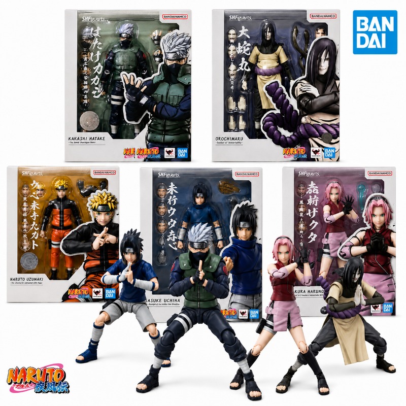 Bandai Tamashii Nations S.H.Figuarts - Bandai Asli SHF Naruto Uzumaki Sasuke
