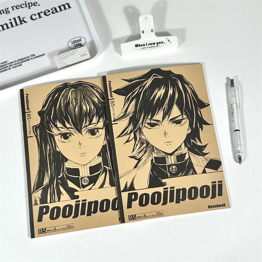 Buku catatan kraft B5 bergaya  - Cosplay Prop Book ulasan dan harga