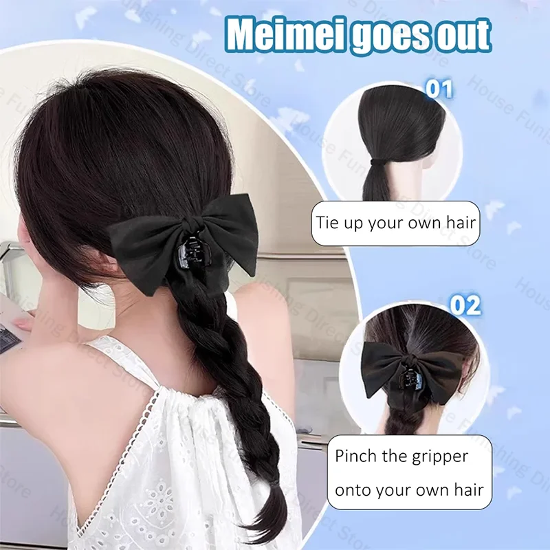 Wig Busur Klip Cakar Baru Wig  - Cosplay Prop Bow ulasan dan harga