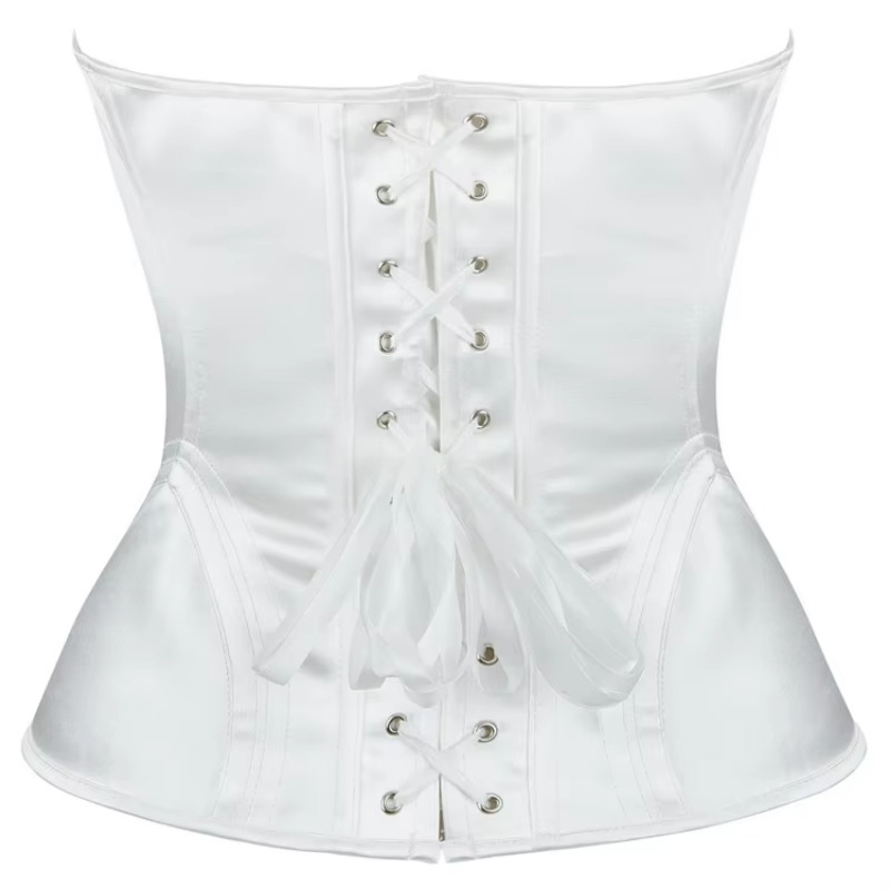 Korset Putih untuk Wanita, Bus - Boning Corset Steel ulasan dan harga