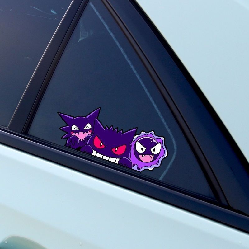 Stiker Mobil Anime Pokemon Gen - Cosplay Prop Book ulasan dan harga
