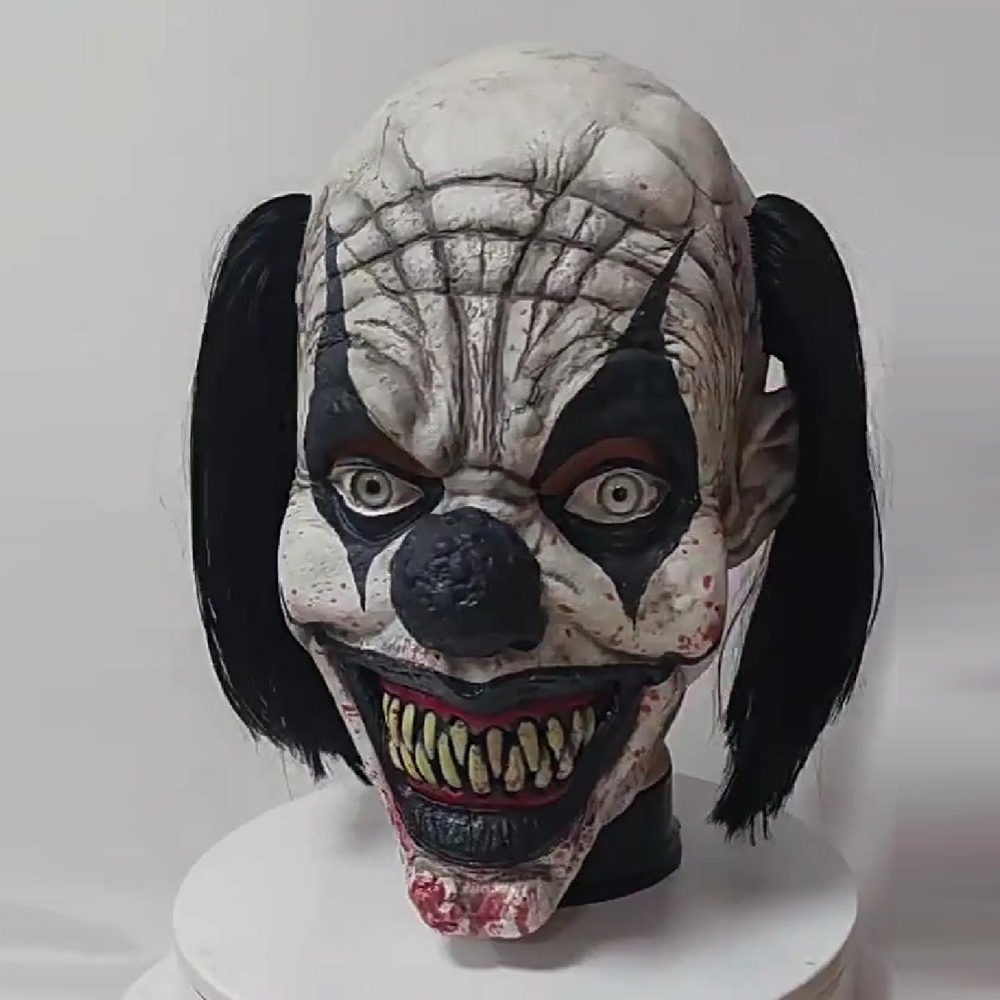 Topeng Badut Senyum Menakutkan - Briar Cosplay Prop ulasan dan harga