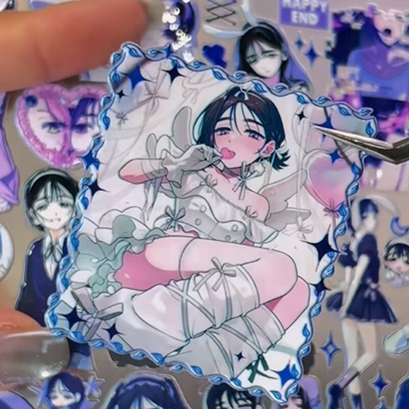 Stiker 3D Embos Anime Alien St - Cosplay Prop Book ulasan dan harga