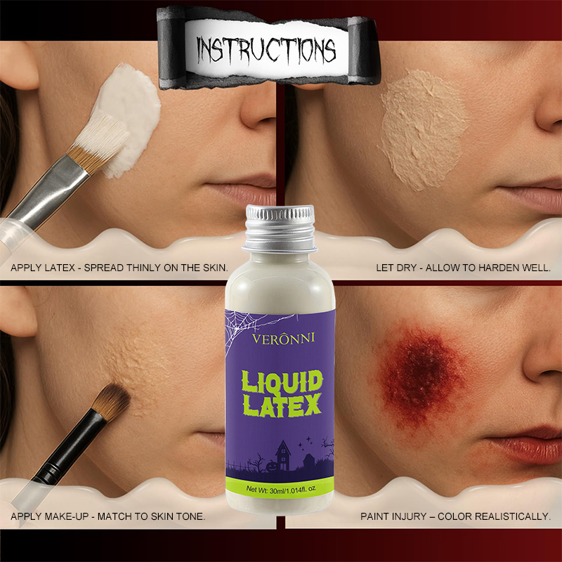Semprotan Darah Palsu Hallowee - Body Paint Sfx ulasan dan harga