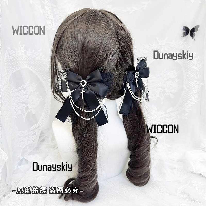 Jirai Kei Bow Production Lolit - Cosplay Prop Bow ulasan dan harga