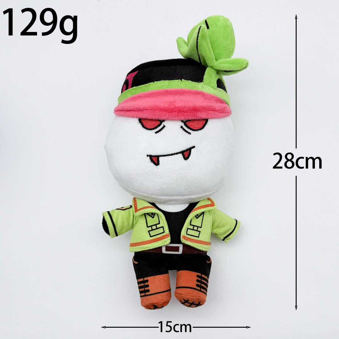 Boneka Lucu Lobak Hijau Plushi - Cosplay Plushie Prop ulasan dan harga