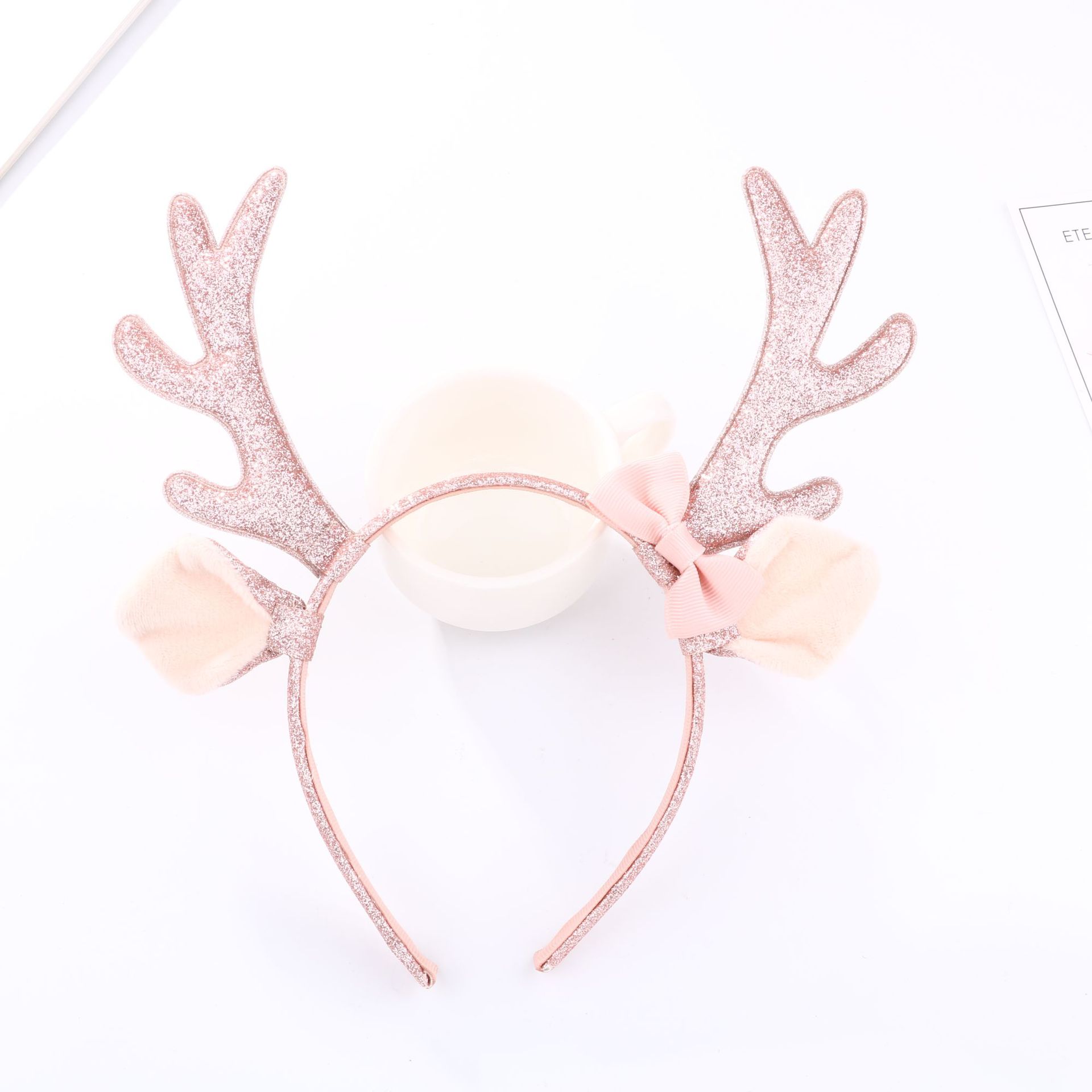 Ikat Kepala Tanduk Rusa Merah  - Cosplay Prop Bow ulasan dan harga